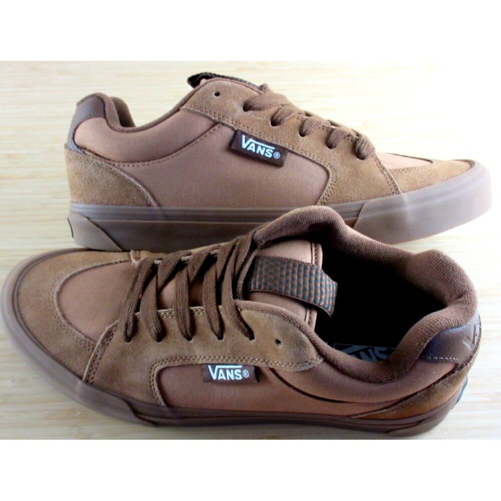 Vans Men's Chukka Push Chipmunk Brown Canvas Suede Skate shoes Sizes NIB - Picture 7 of 7